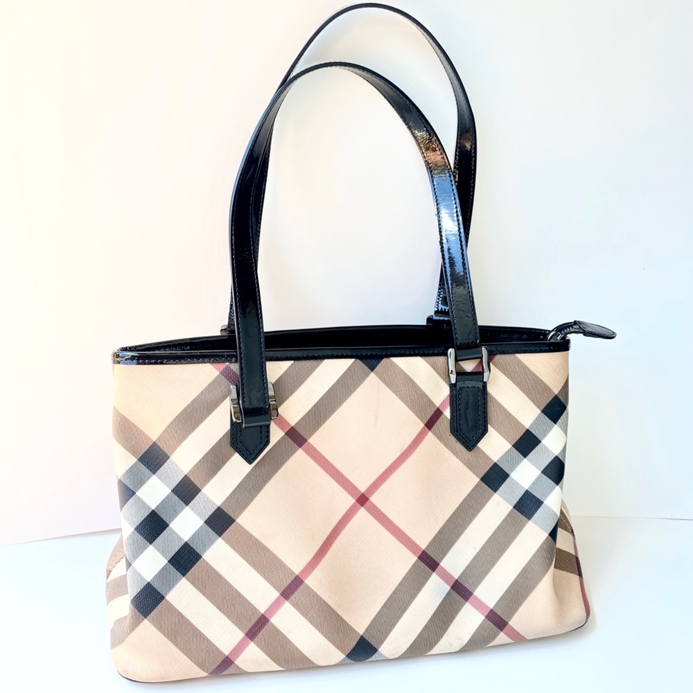 Burberry Nova Check Shopper Tote - Picture 2 of 14